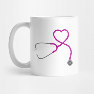 Stethoscope Heart Mug